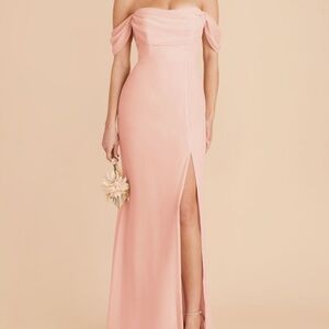 Birdy Grey Mira Convertible Dress in Chiffon Blush Pink